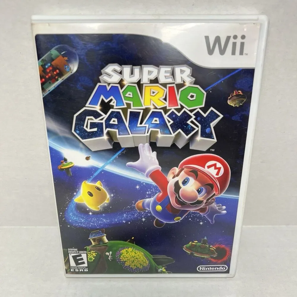 Super Mario Galaxy - Nintendo Wii Includes Case Manual